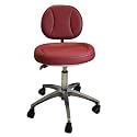 Dental Doctoral Chair for Medical Chair Adjustable Microfibre Leather Stool Doctor Stool 360° Swivel Height Nurse Nurse and Nurse Chair, B