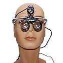 Dental Loupes Dental Loupes 3W LED Headband Binocular Magnifier Enlarger Clinical Magnifying Glass 2.5X