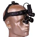 Dental Loupes Magnifying Glass LED Headlights Headband Magnifier Dental Otolaryngology Plastic Binocular Loupes