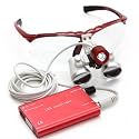 Dental Loupes3.5X 420mm Dental Binocular Loupe Portable LED Headlight Used in Orthopedics Microy
