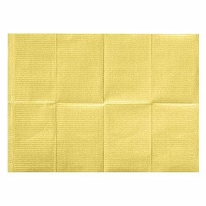 dental patient bibs  pack of 125 white  3-ply disposable bibs  waterproof amp absorbent  professional hygiene for dental clinics salons amp tattoo studios
