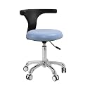 Dental Stool Height Adjustable Chair with 360 Degree Rotation Backrest and Seat - Medical Dentist Chair Dental Mobile Chair
