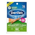 DenTek Easy Brush Interdental Cleaners, Between Teeth Brushes for Plaque Removal, Dental Picks for Oral Care, Mint, 16 Count (Pack of 10)