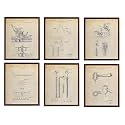 Dentist Chair Probe Dental Mouth Mirror Drill Implant Abutment Patent Poster Dental Office Decor Dentist Gift TDP419