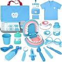 Dentist Play Set for Toddlers 3-5 - Doctor Kit Pretend Play Toys Gifts