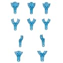 Dentosmile Autoclavable Dental Impression Trays Pack of 10 Pcs (Made in India)