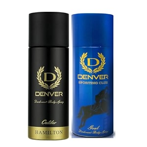 denver hamilton ace body deodorant - 165mleach pack of 2  long lasting deodorants  luxury fragrance for men