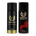 Denver Caliber &amp; Champ Deodorant - 150ML Each (Combo Set of 2) | Long Lasting Deodorant Spray for Men