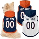 Denver Dog Clothes Custom Jersey Style Dog Hoodie for Pet