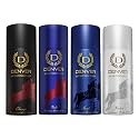 Denver Goal, Champ, Victor 150 ML Each &amp; Volt -165 ML Deodorant For Men, Pack of 4