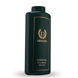 denver hamilton premium body talc- 300gm  scented talcum powder for men