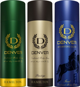 DENVER Hamilton Prestige and Rider Body Spray