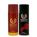 Denver Honour Deo &amp; Champ Deo 150ML Each (Combo Set of 2) |Long Lasting Deodorant Spray For Men