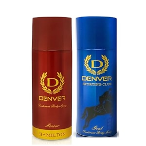 denver hamilton ace body deodorant - 165mleach pack of 2  long lasting deodorants  luxury fragrance for men
