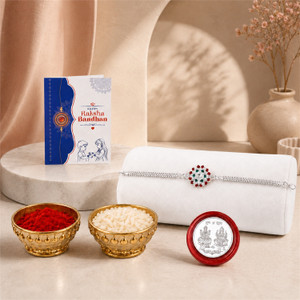 deodap bracelet rakhi combo gift set for brother y22k1_a36 assorted rakhi rakhi rolichaval greeting card coin