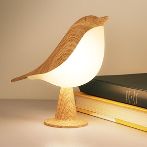 Deogos Small Desk Lamp Cute Bird Light