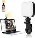 Deoxys LED Video Light on Camera,Mini Rechargeable 2000mAh LED Camera Lights 250 lx Camera LED Light (Batteries Included)