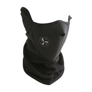 DEPON Black Bike Face Mask for Men
