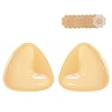 DEPOVOR Ultra Boost Inserts Double-Sided Adhesive Pads Sticky Bikini Padding Inserts for Sports Bra Swimsuit