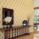 Dequera Agora Wall Stencil Pattern - Small - Beautiful Stencils for DIY Home décor, Size - 16 x 24