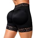 DERCA Butt Enhancer Hip Pads Lace Padded Boyshorts