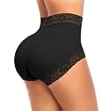 DERCA Butt Enhancer Hip Pads Lace Padded Boyshorts
