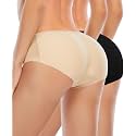 DERCA Butt Enhancer Hip Pads Lace Padded Boyshorts