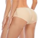 DERCA Butt Lifter Panties Padded Underwear for Women Seamless Booty Pads Hip Enhancer Butt Lifting panty