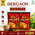 Dergaon Gold (Chaipatti),Strong Taste & Refreshing pck 2 Black Tea Pouch (2 x 0.5 kg)