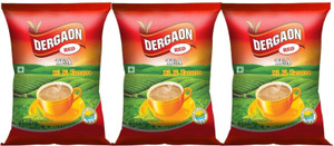 dergaon red tea assam with gently rolled aromatic long leavesrich  aromatic chai pck 3 black tea pouch 3 x 250 g