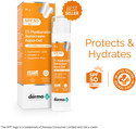 The Derma Co Sunscreen - SPF 50 PA++++ 1% Hyaluronic Sunscreen Aqua Ultra Light Gel with SPF 50 PA++++ For Broad Spectrum, UV A, UV B & Blue Light Protection