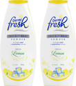 DERMIFRESH Soothing Lemon Powder for Summers Itch Sweat & Odor Control Feel Cool Fresh