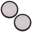 DERNORD 3" Sanitary Gasket FKM w/Stainless Screen - Tri Clamp Clover (Pack of 2) (60 Mesh)