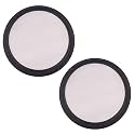 DERNORD 3" Sanitary Gasket FKM w/Stainless Screen - Tri Clamp Clover (Pack of 2) (40 Mesh)