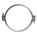 DERNORD Sanitary Clamp High Pressure Bolted Tri Clamp Clover Stainless Steel 304 (Tri-clamp: 10 Inch)