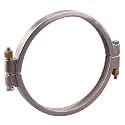 DERNORD Sanitary Clamp High Pressure Bolted Tri Clamp Clover Stainless Steel 304 (Tri-clamp: 8 Inch)