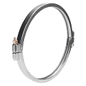 DERNORD Sanitary Clamp High Pressure Bolted Tri Clamp Clover Stainless Steel 304 (Tri-clamp: 12 Inch)
