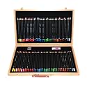 Derwent Academy Colouring and Watercolour Pencils Combination Wooden Gift Box (Set of 72)