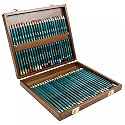 Derwent Artists Colouring Colour Pencils Wooden Gift Box Set, Drawing &amp; Colouring, Ideal For Layering &amp; Blending, Wax-based, Professional Quality, 700643 - Multicolour (Set of 48)