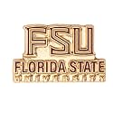 Desert Cactus Florida State University Magnetic Metal Lapel Pin (F)