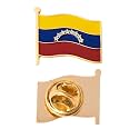Desert Cactus Venezuela Metal Lapel Pin Enamel Finish (Waving Flag Lapel)