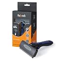 Deshedding Brush for Short/Medium-Hair Dogs &amp; Cats (Large,Blue) | Deshedding Dog Brush for Shedding | Cat Brush for Shedding | Removes Dead Undercoat