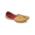 DESI COLOUR Mens Mojari-Gold Emb Jutti