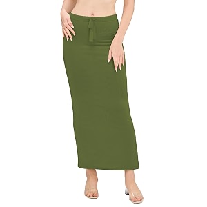 DESI GIRL Satin Shimmer Stretchable Saree Shapewear