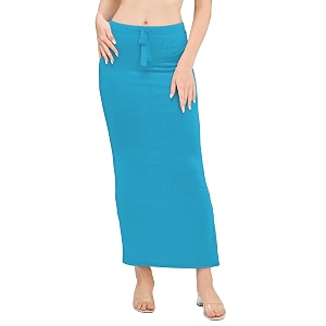 DESI GIRL Satin Shimmer Stretchable Saree Shapewear