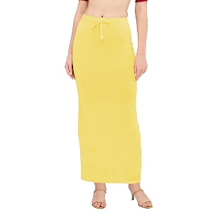 DESI GIRL Satin Shimmer Stretchable Saree Shapewear