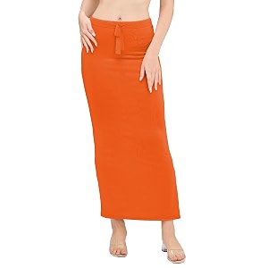 DESI GIRL Satin Shimmer Stretchable Saree Shapewear