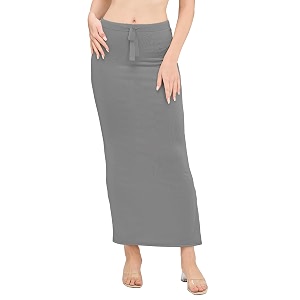 DESI GIRL Satin Shimmer Stretchable Saree Shapewear