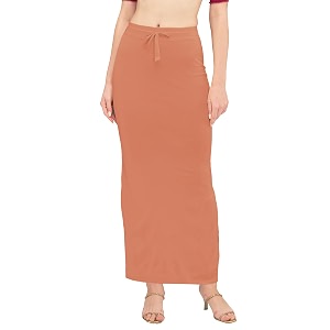 DESI GIRL Satin Shimmer Stretchable Saree Shapewear