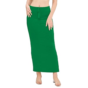 DESI GIRL Satin Shimmer Stretchable Saree Shapewear